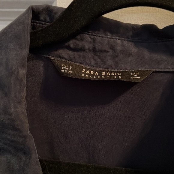 Zara Blue Button Down - Picture 2 of 3